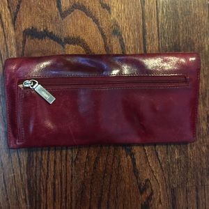 Deep Brick Red HOBO Wallet