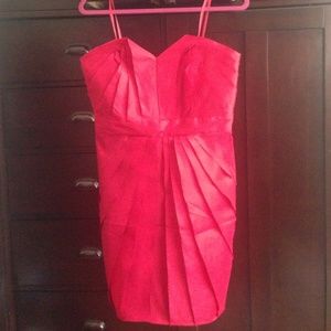 Strapless Max and Cleo party dress