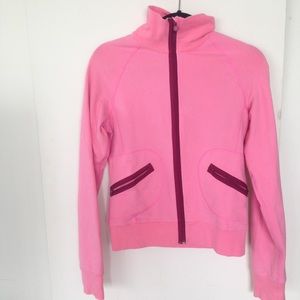 Lululemon Pink Zip-up