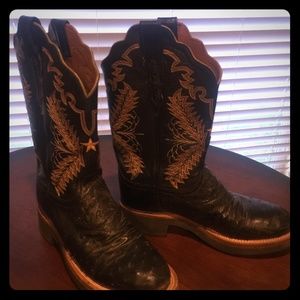 Lucchese Ostrich Boots