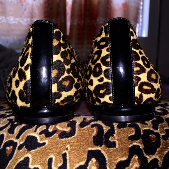 Pointy Toe Leopard Bow Flats🎀 - Picture 4 of 4