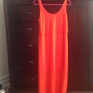Fiery Orange VC Summer Dress