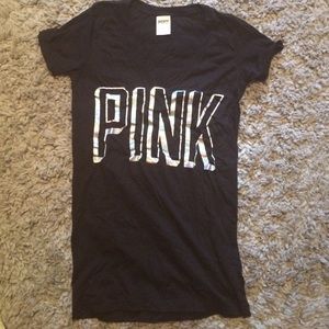 pink fitted shirt
