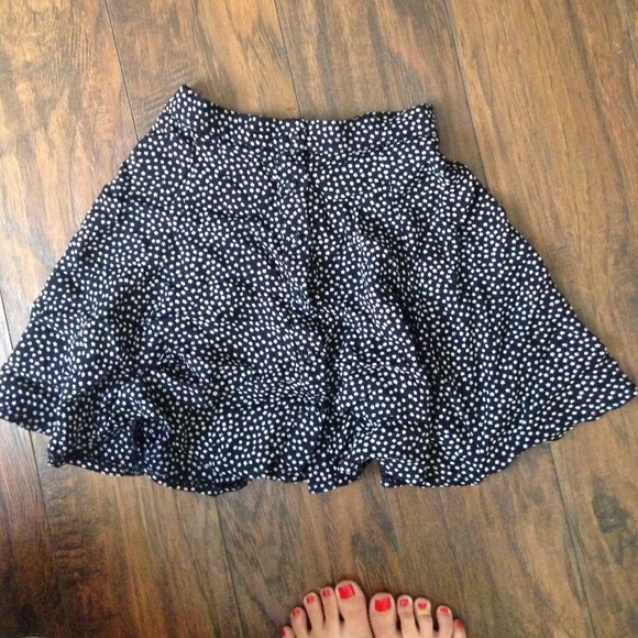 brandy Melville button down high waisted skirt