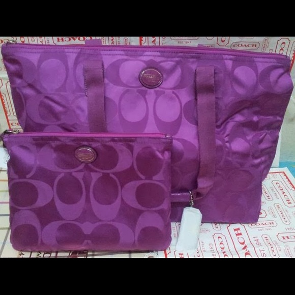 Coach Handbags - Coach Tote and Wallet