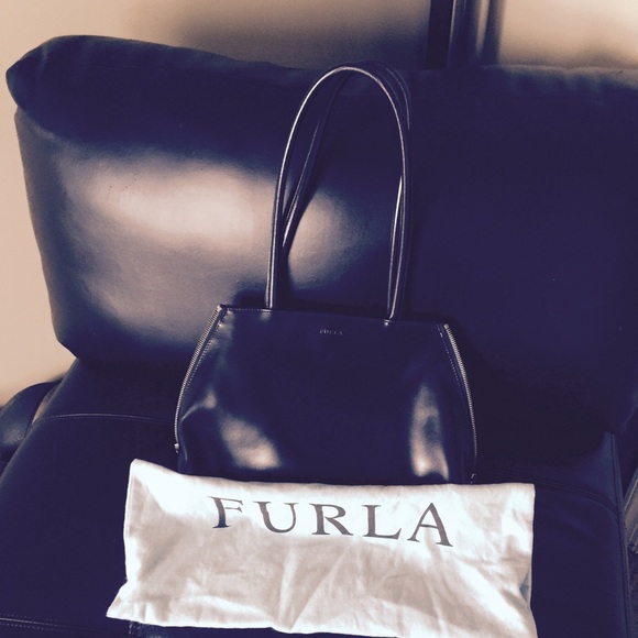 Black Furla Purse