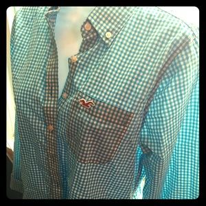 Long sleeve Hollister button down shirt