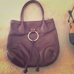 Brown handbag