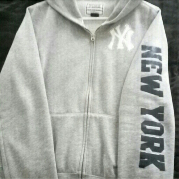 VS Pink NY Yankees bling zip jacket
