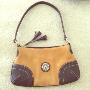 Dooney and Bourke suede handbag
