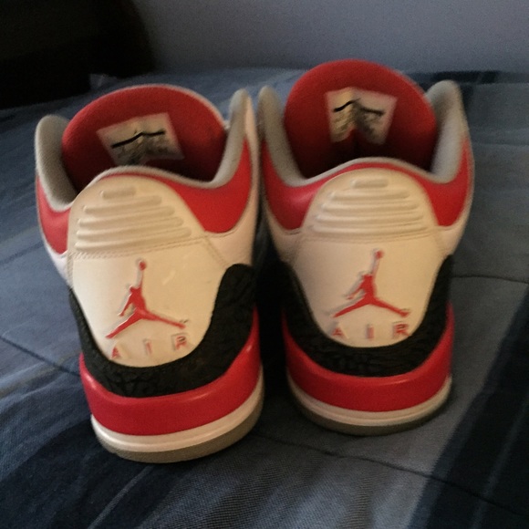 Fire red 3's - Picture 3 of 3
