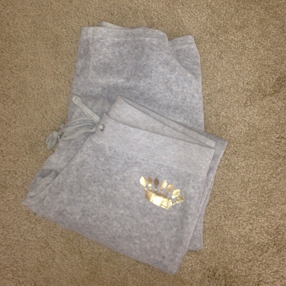 Juicy Couture velour sweat pants