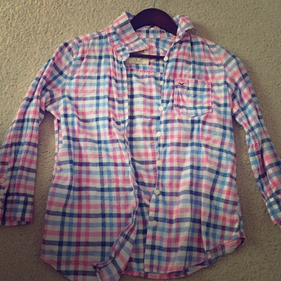 Plaid Hollister Button Up - Picture 1 of 1