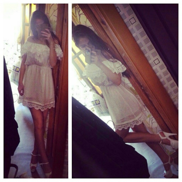 SOLD OUT Sexy Off-Shoulder Dress - Picture 2 of 4