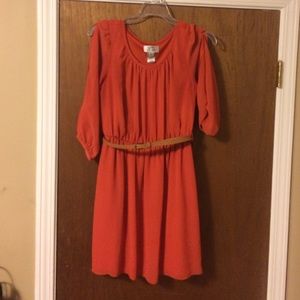 Burnt Orange Dress