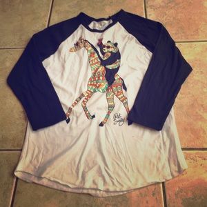 Pacsun baseball graphic tee