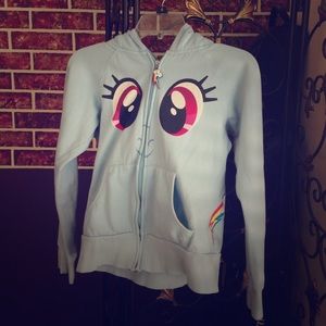 Rainbow pony jacket