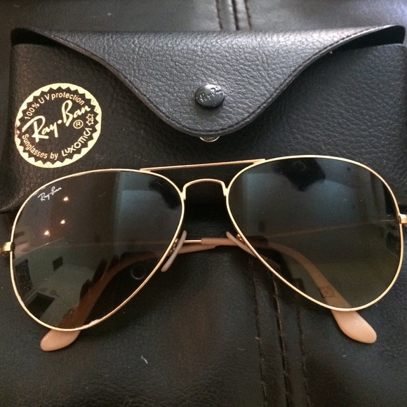 RAY BAN AVIATOR GOLD MATTE