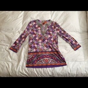 Tory Burch Beaded Henley