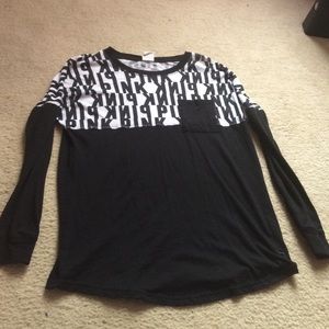Victoria's Secret pink long sleeve tee