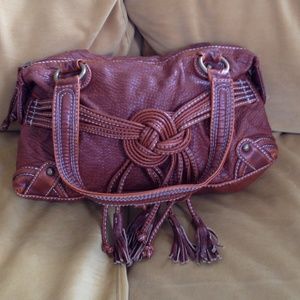 Red by Marc Ecko slouchy handbag