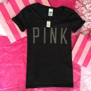 💰SOLD💰 Victoria's Secret Graphic Bling XS Top