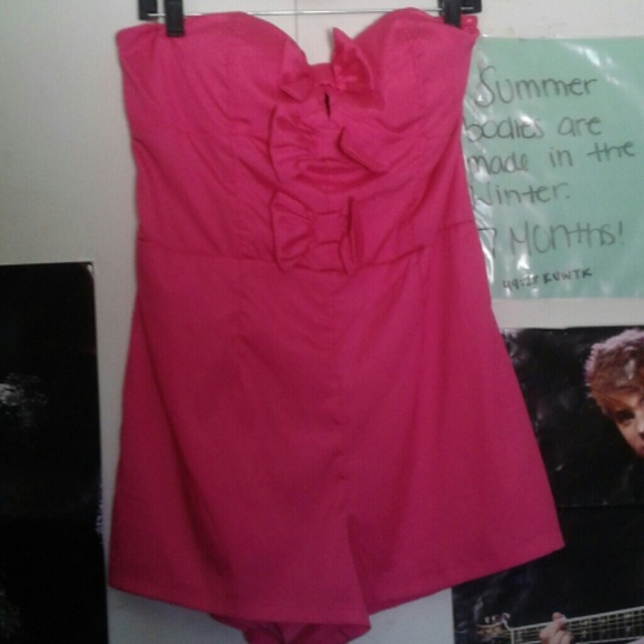 Hot Pink Jumpsuit