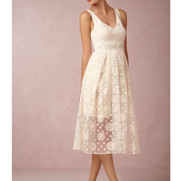 Anthropologie Dresses & Skirts - LAST CHANCE! NWOT BHLDN Lace Midi Dress