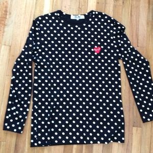 New CDG Polka dot tee. Japanese XL fits like M