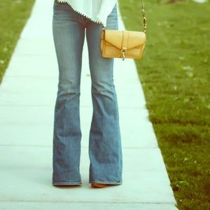7 for all mankind Ginger  wide leg flare jeans