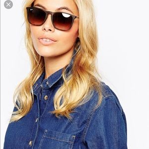 ray ban chris tortoise