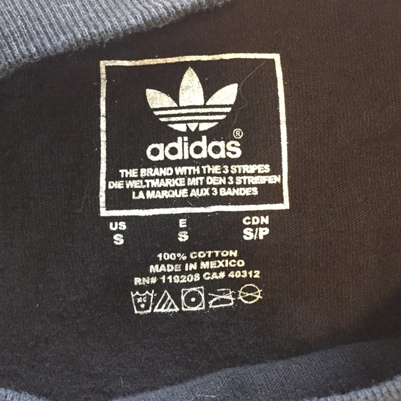 Black and White Adidas Tee - Picture 4 of 4