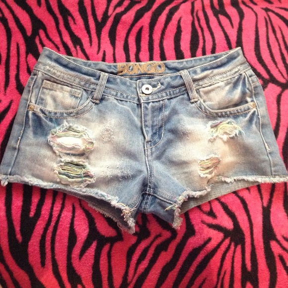 Cute ripped shorts!