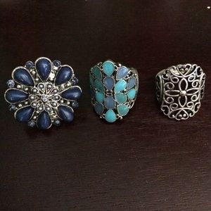 Statement rings✨ all jewelry 3/$15