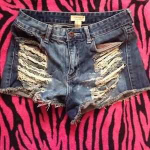 High waisted shorts!