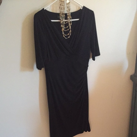 Classic little black dress.