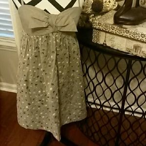 BCBGMaxAzria Grey Dress