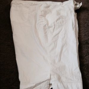 White Bermuda Shorts