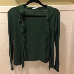 Forrest green cardigan