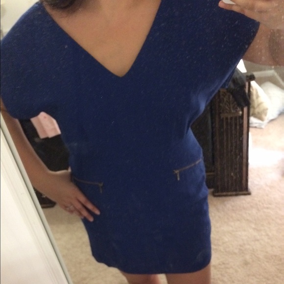 FRENCH CONNECTION Blue dress