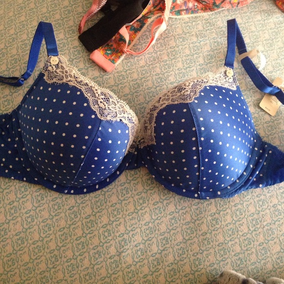 HOLD Blue aerie bra