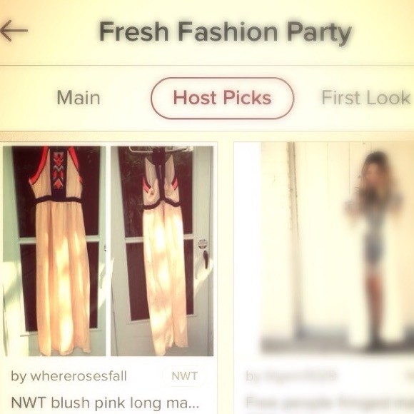 ❎❎SOLD❎❎ 2x HP 🎉 Blush pink long maxi dress - Picture 4 of 4