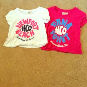 2 Hollister Crop-top Bundle