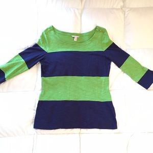 Banana Republic 3/4 sleeve top, size medium