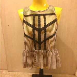 Free people peplum tank