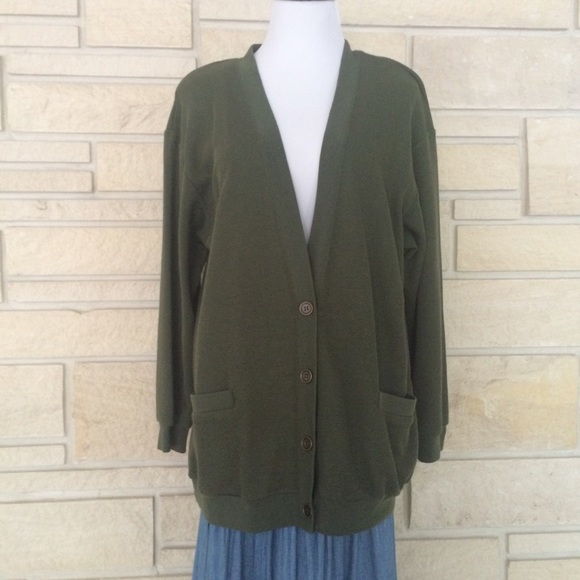 EUC Koret Vintage Boyfriend Cardigan - Picture 1 of 1