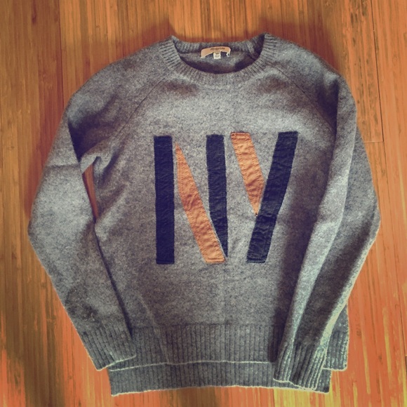 Madewell Cropped Wool Sweater XS