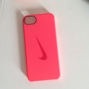 Iphone 5/5s Nike iPhone case pink red