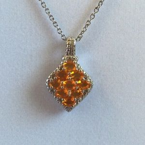Fire Opal Pendant