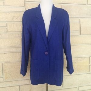 Vintage Blue Blazer